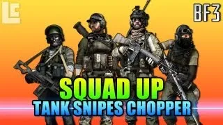 Squad Up - Tank Is The Best Anti Air (Battlefield 3 Gameplay/Commentary)