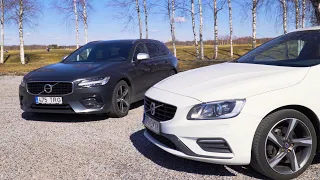 Volvo V90 & V60 - шведская мебель на колесах!