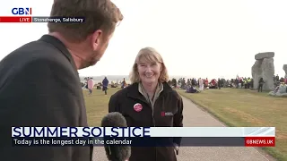 Thousands visit Stonehenge to celebrate the summer solstice | Jeff Moody reports