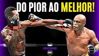 RANKING DOS CAMPEÕES PESO MÉDIO DO UFC (DO PIOR AO MELHOR)