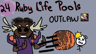 (118k) 24 Ruby Life Pools Outlaw Rogue POV DragonFlight 10.0.7 (Fortified) M+
