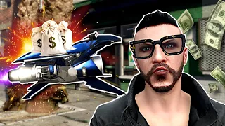 Hover Bike Heist but it was a DISASTER! - GTA 5 Online Gameplay