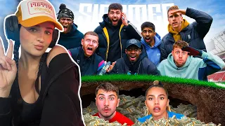 I REACTED TO SIDEMEN VS 40 YOUTUBERS ULTIMATE HIDE & SEEK