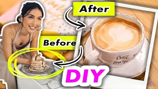 DIY: ПОСУДА своими руками! Пробую СЛЕПИТЬ кружку😱