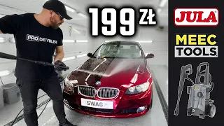 MEGA TANIA MYJKA CIŚNIENIOWA Z JULA będzie ł🔥 ?  ✖  MEEC TOOLS │ TEST Swag Detailing #NACZASIE