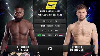 Reinier De Ridder vs. Leandro Ataides | Full Fight Replay