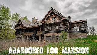 Abandoned Log Mansion In the Woods (Forgotten Homes Ontario Ep.20)