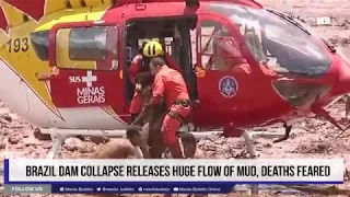 Brazil dam collapse releases huge flow of mud, deaths feared