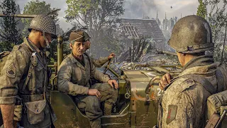 1st Infantry Division in Operation Cobra - Call of Duty WW2 - 4K