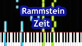 Rammstein - Zeit Piano Tutorial