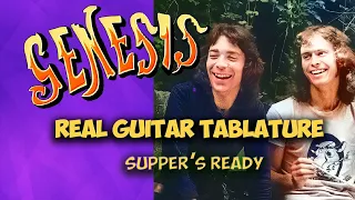 Master Genesis's “Supper’s Ready” Lover's Leap' - Guitar Tab