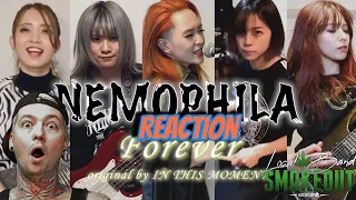 Nemophila - Forever (Reaction) IN THIS MOMENT COVER