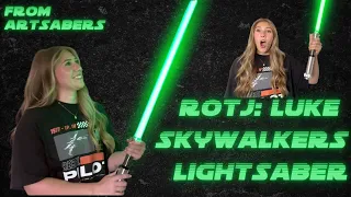 Unboxing Luke Skywalker's Lightsaber // from ARTSABERS