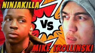 I FINALLY FOUGHT THE BIGGEST TROLL ON MK (Mike Trollinski) INSANE MONEY MATCH MICS ON 🎤🎤