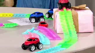 Twister Trax 3D 12' Tracks Set with Car and Car Shell on QVC