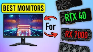 Best Gaming Monitors for RTX 4090, 4080, 4070, 4070 Ti, RX 7900 XTX, 7900 XT in 2023