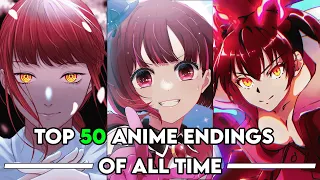 My Top 50 Anime Endings of All Time (30 Person Party Rank)