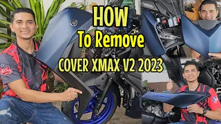 How To Remove Cover Xmax V2 Membuka Membongkah Cover Xmax V2 2023