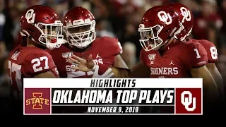 No. 9 Oklahoma Football Top Plays vs. Iowa State (2019) | Stadium