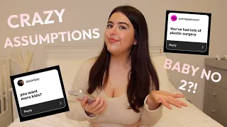 ANSWERING CRAZY ASSUMPTIONS ABOUT ME | SOPHIA GRACE