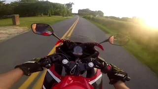 cbr300r test ride