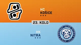 23.kolo HC Košice - HK Nitra HIGHLIGHTS