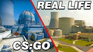 КАРТЫ ИЗ CS:GO В РЕАЛЬНОЙ ЖИЗНИ!!! CS:GO MAPS IN REAL LIFE!!!