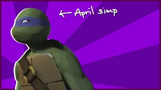 Donnie just never stops crushing on April [TMNT S1]