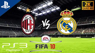 FIFA 10 (AC Milan vs.  Real Madrid) - PS3™ [HD] Gameplay