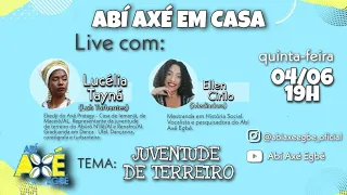 JUVENTUDES DE TERREIRO com: Lucélia Tayná (@luhturbantes) #abiaxeemcasa