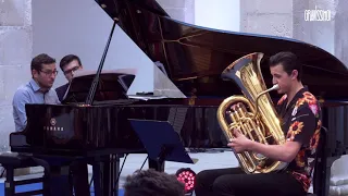 Will Druiett performs Handel Oboe Concerto 4th Mov. at Gravissimo using Wessex Tubas' British F Tuba