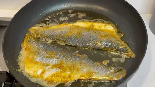 Buttered SeaBass || Fried SeaBass || Fried Fish In Butter