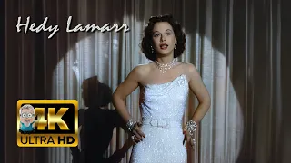 Hedy Lamarr - Just A Moment More ⭐UHD⭐ (1951) AI 4K Colorized Enhanced (Dubbed by Martha Mears)