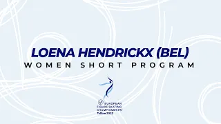 Loena Hendrickx (BEL) | Women SP | ISU European FS Championships 2022 | Tallinn | #EuroFigure