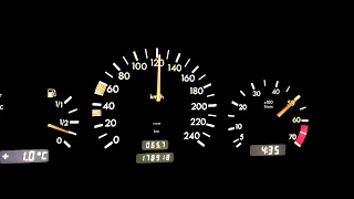 0-150 km/h im W210 E230 Automatik.😊