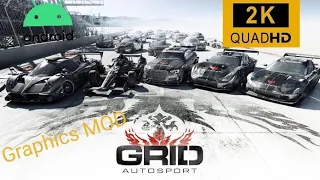 Grid Autosport  (Android) GRAPHICS MOD, how to mod and enable 120fps, 2k resolution and PC graphics