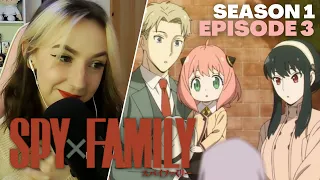 THE CUTEST FAMILY OOTING | SPY x FAMILY Episode 3 Reaction