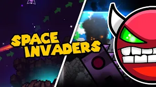 "Space Invaders" by Manix648 & LazerBlitz | Hard Demon | GD 2.2 + Hitting 10,000 stars