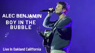 Alec Benjamin "Boy in The Bubble" | Live In Oakland, CA