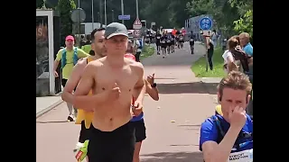 Utrecht Marathon 19-05-2024 Zondag 1e Pinksterdag Super Sfeer Met Prachtig Weer Dus Weinig Records !