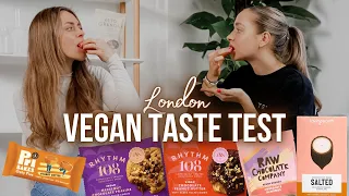 VEGAN SNACKS - Taste Test aus London // annrahel