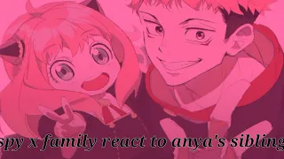 spy x family/anya classmates react to anya's siblings (au)