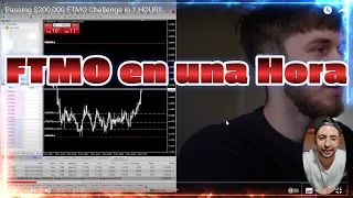 Trader pasa el Challenge de FTMO (200.000$) en una HORA | Paso a Paso |  Cuenta de FONDEO