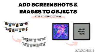 Sims 4 Tutorial - Add Screenshots & Images to Objects