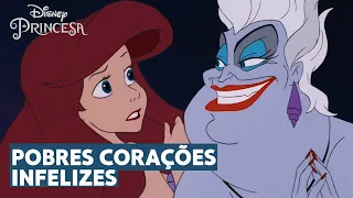 Pobres corações infelizes | com letra | A Pequena Sereia