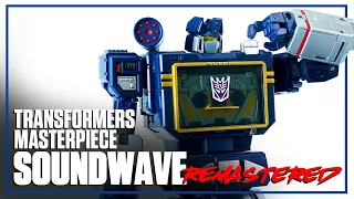 Transformers Masterpiece Soundwave (Hasbro Version) Review (Remastered)