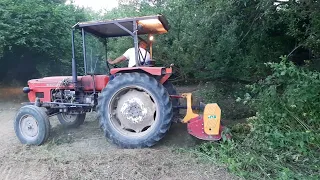 Zetor 6711 Mulčiranje