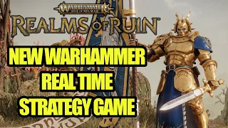 NEW GAME - Realms of Ruin - RTS Warhammer Age of Sigmar Game - Everything You Need To Know!