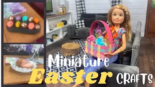DIY: Miniature Easter Crafts | Miniature Easter Baskets