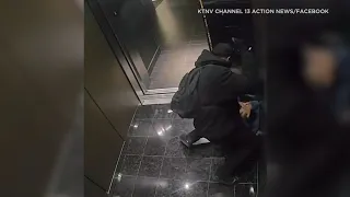 Man arrested in LA after video shows brutal attack of woman inside Las Vegas elevator | ABC7